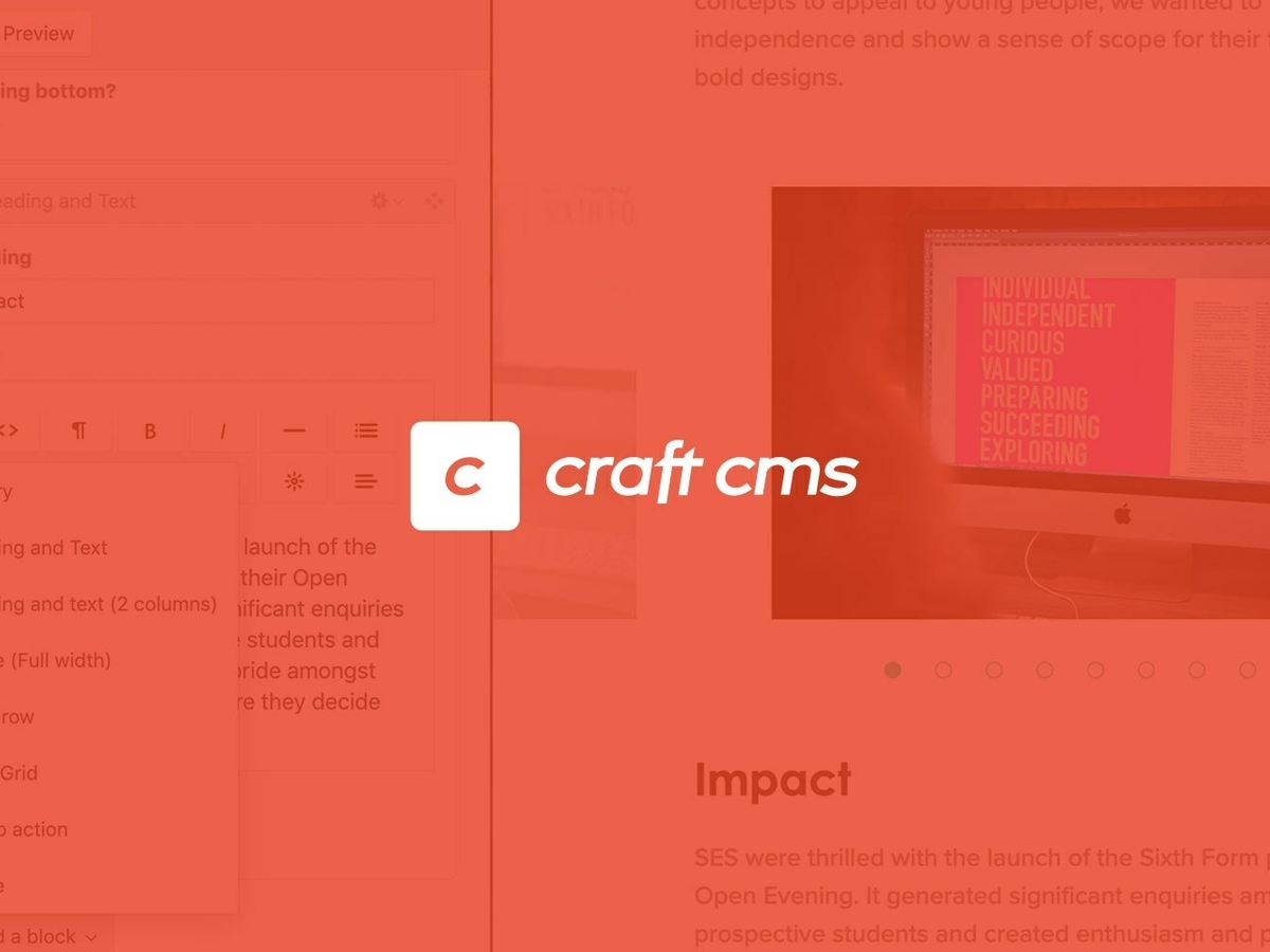 Why we use craft cms